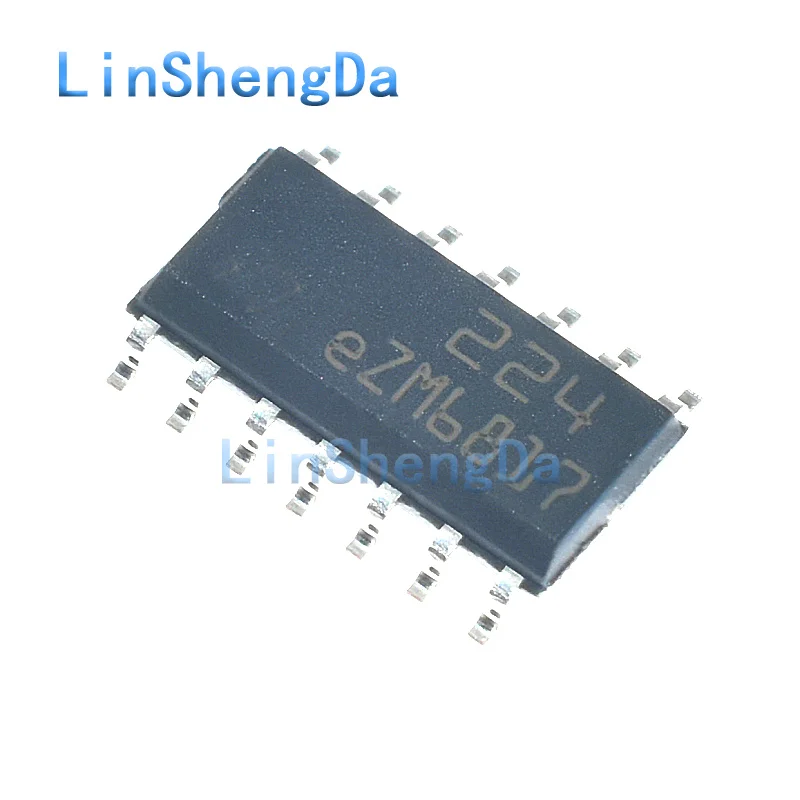 10 pçs/lote LM224DR LM224DG LM224ADR LM224 SOP-14 Em Estoque
