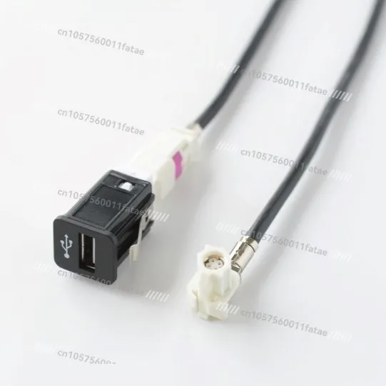 

Подходит для модификации автомобилей: небольшие блоки для установки оригинального USB-интерфейса + кабель