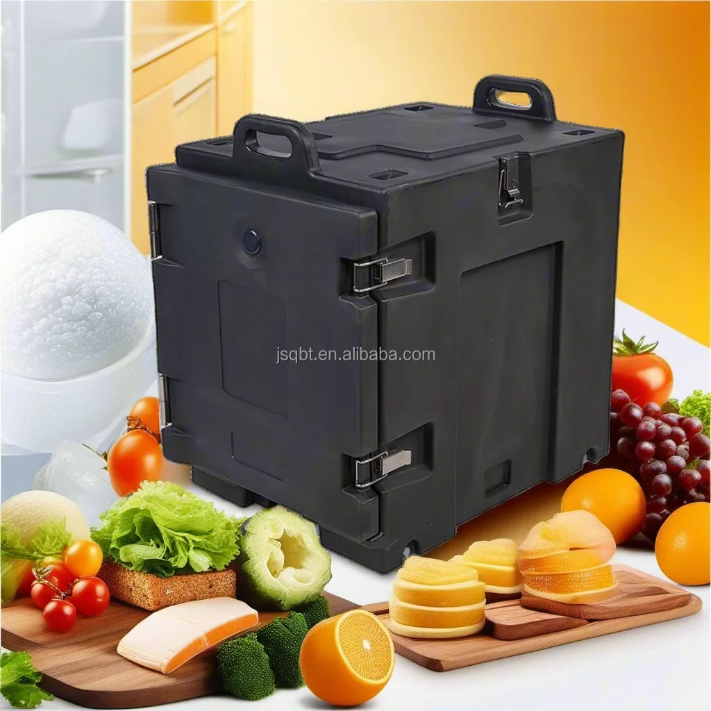 QBT80A 80L  Commercial Catering Equipment Transport Container Holding Cabinet Thermo Box Insulated Food Pan Carrier