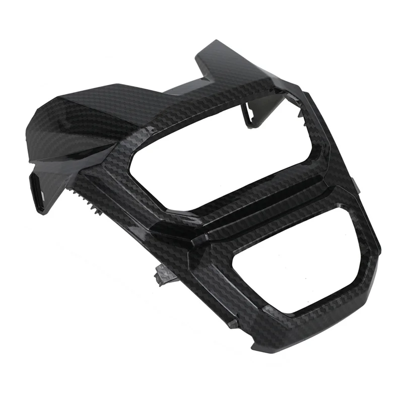 

A11F-For Honda Grom MSX125 2016-2020 Motorcycle Headlight Cover Head Light Frame Protection Accessories Carbon Fiber