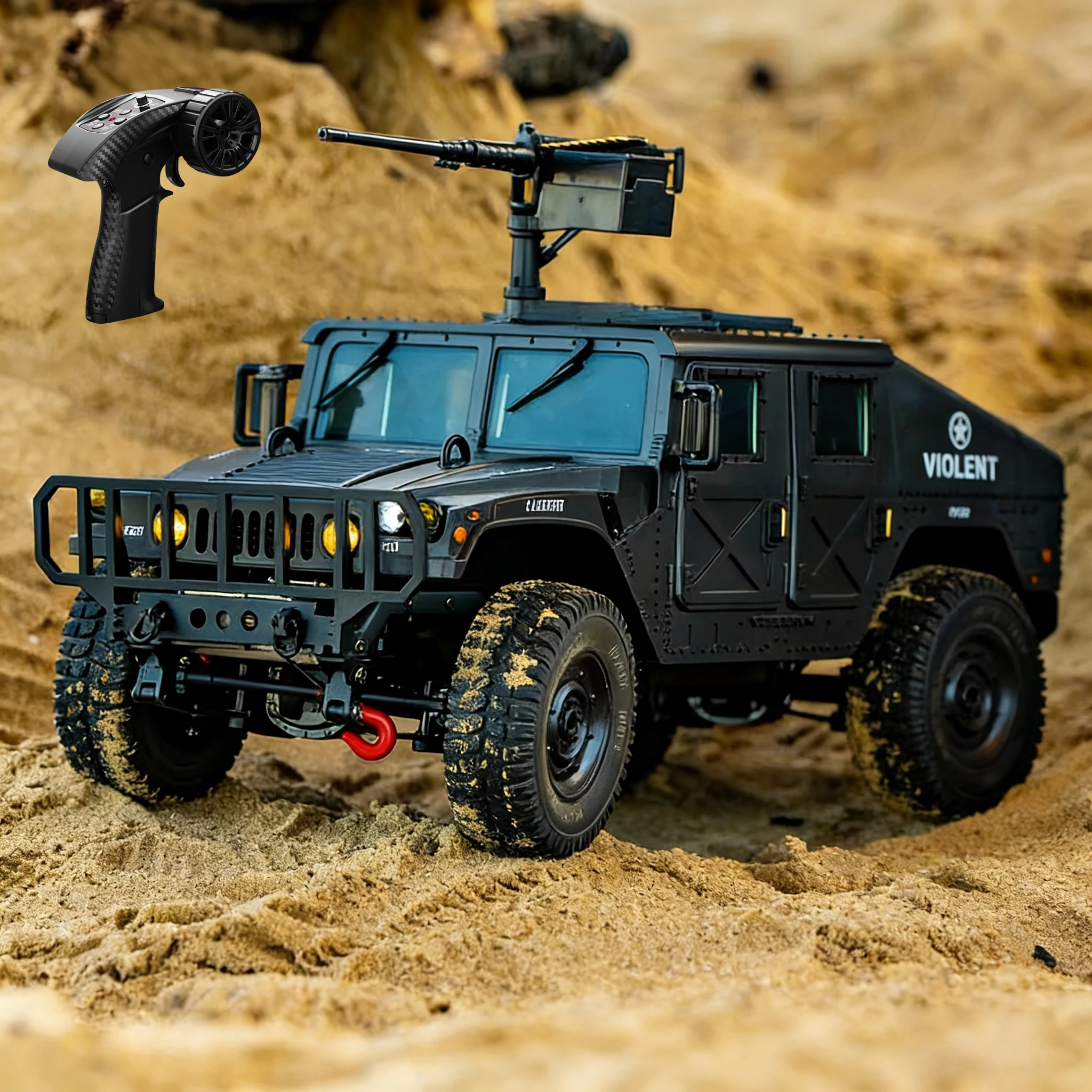 

JJRC C8835 RC Car 2.4G Remote Control Car All-terrain Off-road Truck Electric Climbing Vehicle with Light Kid Birthday Gifts