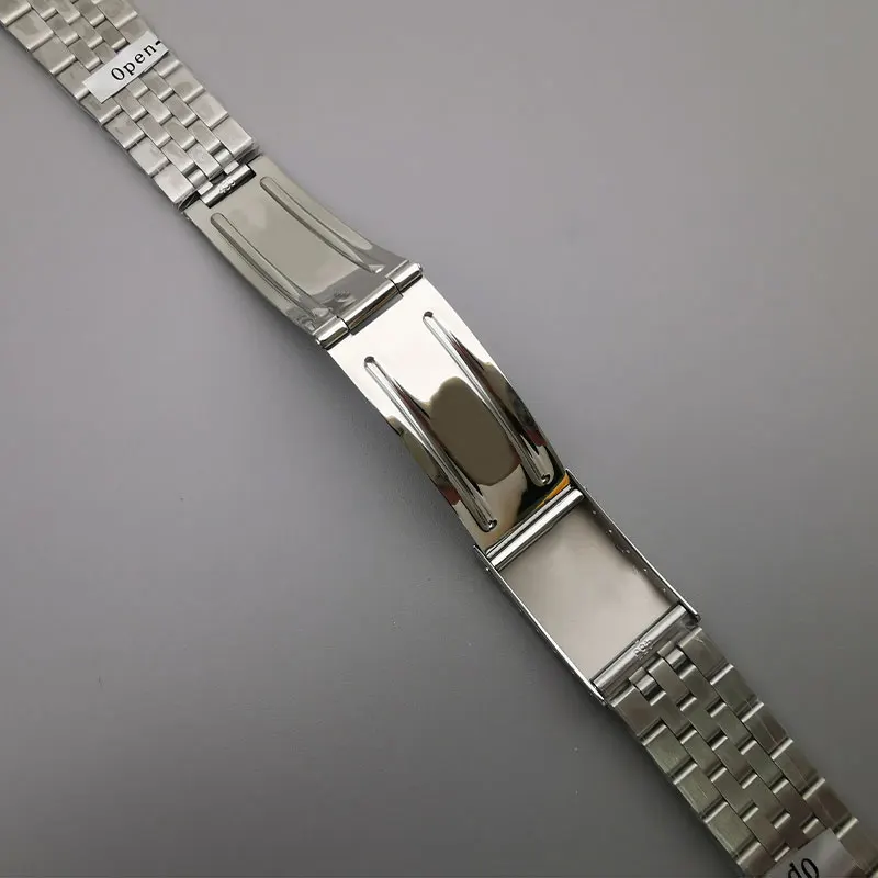 904L Stainless Stee  Jubilee watch bracelet band chain For Vintage Datejust 16014 16234 Plug 20mm Aftermarket Repair Watch parts
