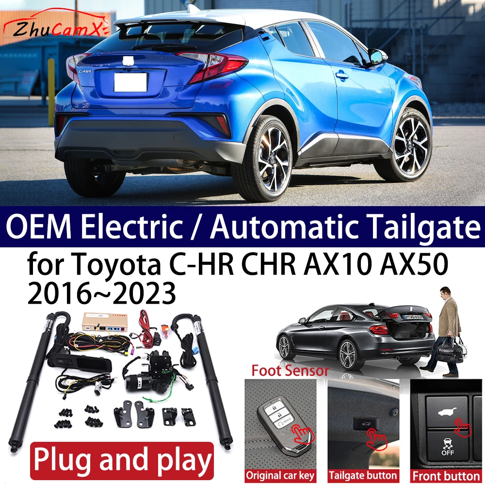 

ZhuCamX for Toyota C-HR CHR AX10 AX50 2016~2023 Car OEM Power Electric Automatic One-Click Smart Liftgate Tail Gate Opener