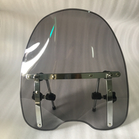 WindScreen For Harley Blackline FXS Cross Bones FLSTSB Fatboy Lo FLSTFB FLSTF Night Train FXSTB Rocker FXCW C FXCWC Windshield