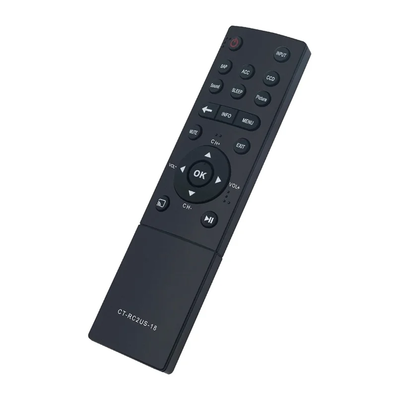 CT-RC2US-18 Remote Control Replaced for LED TV 55L421U 43L621U 55L621U 49L621U 65L621U 43L511U18 50L711U18