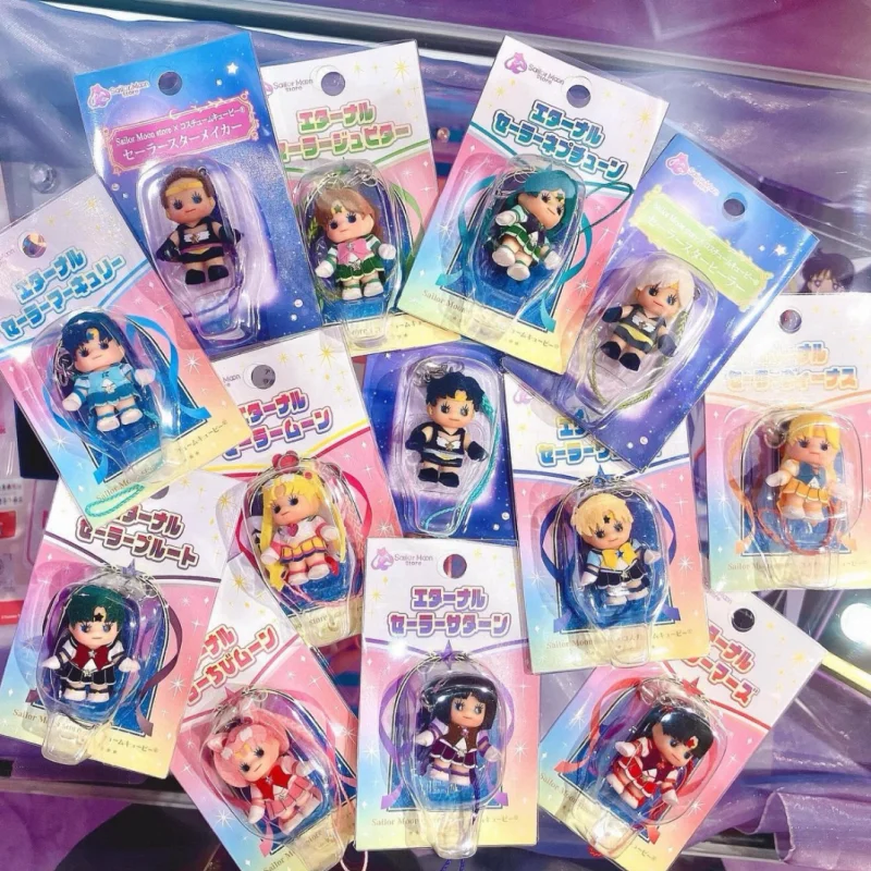 

Коллекционный брелок-талисман Кьюпи в виде костюма Сейлор Венус, лимитированная серия к 30-летию магазина Sailor Moon в Токио, аниме-сувенир