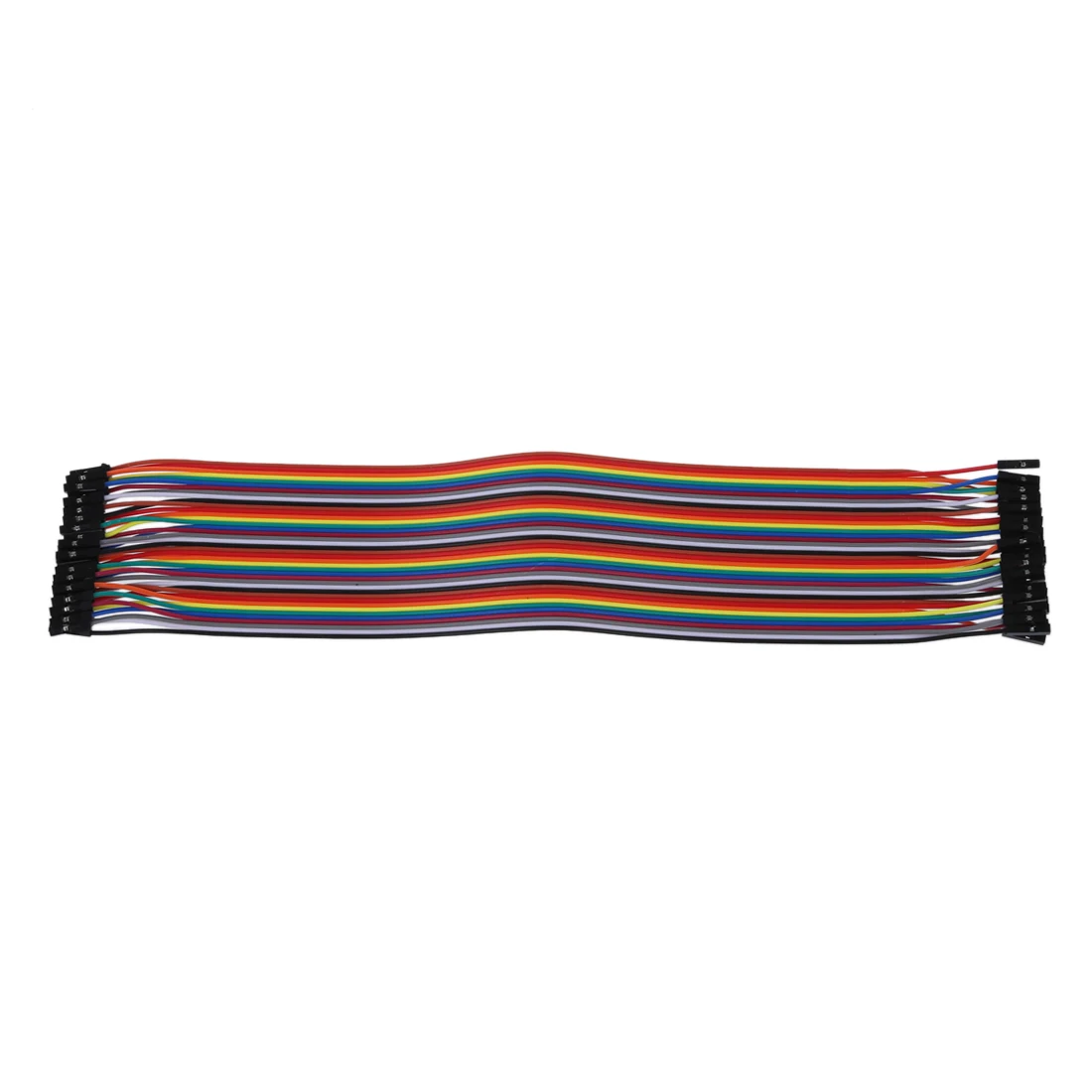 ABIU Female to Female Solderless Flexible Breadboard Jumper Cable Wire 40 Pcs