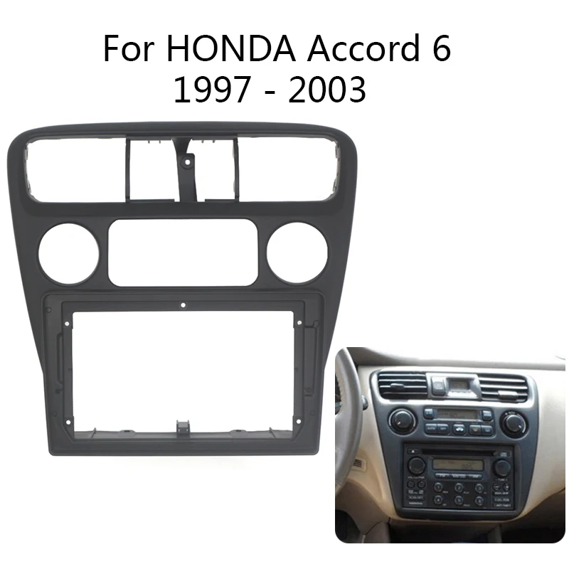 

Автомобильный радиоприемник для Honda Accord 6 1997 1998 1999 2000 2001 2002 2003, комплект автоматической установки стереосистемы, накладка на рамку