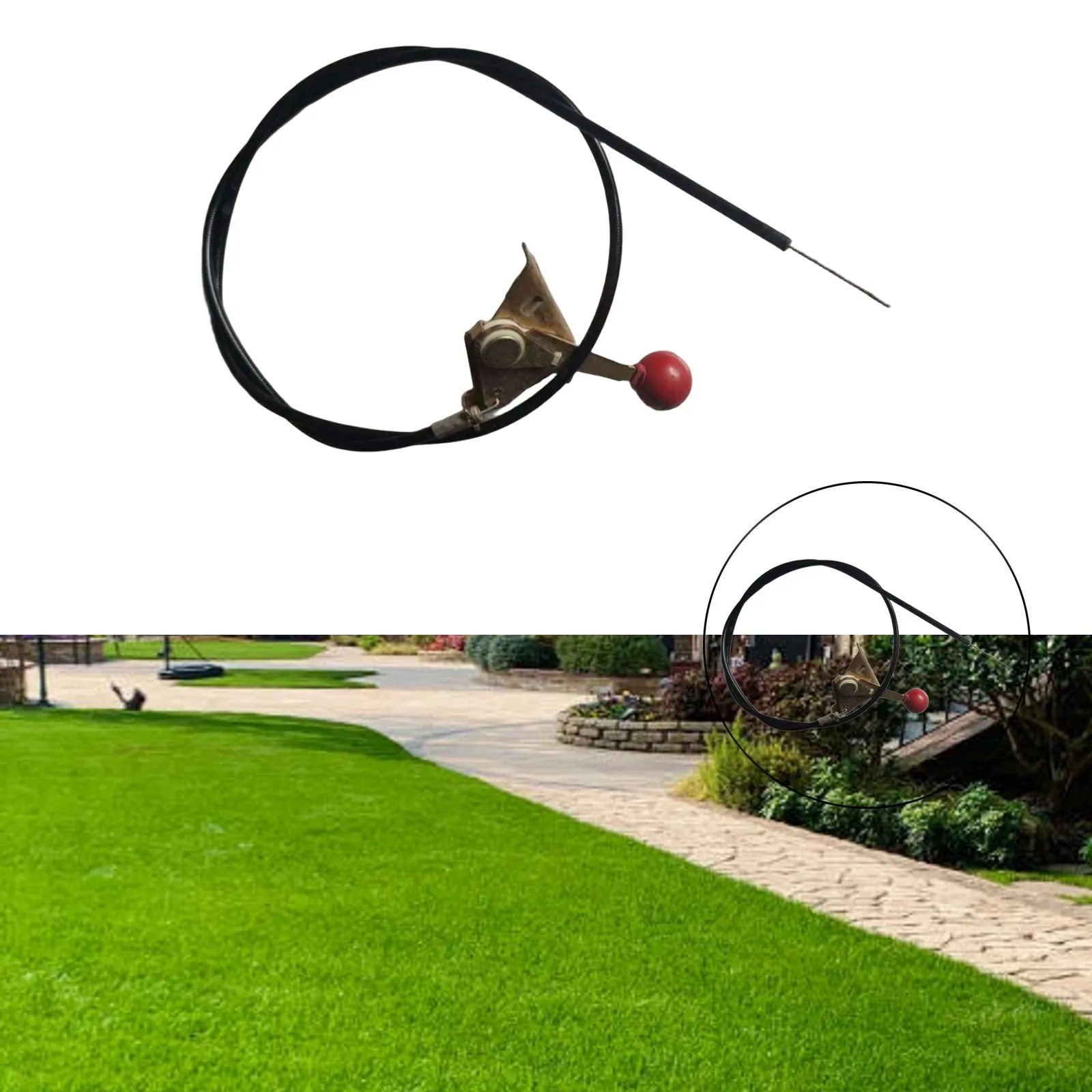 Kit cavo di ricambio con impugnatura in metallo per parti del motore HOTO21861 che offre un funzionamento stabile e coerente