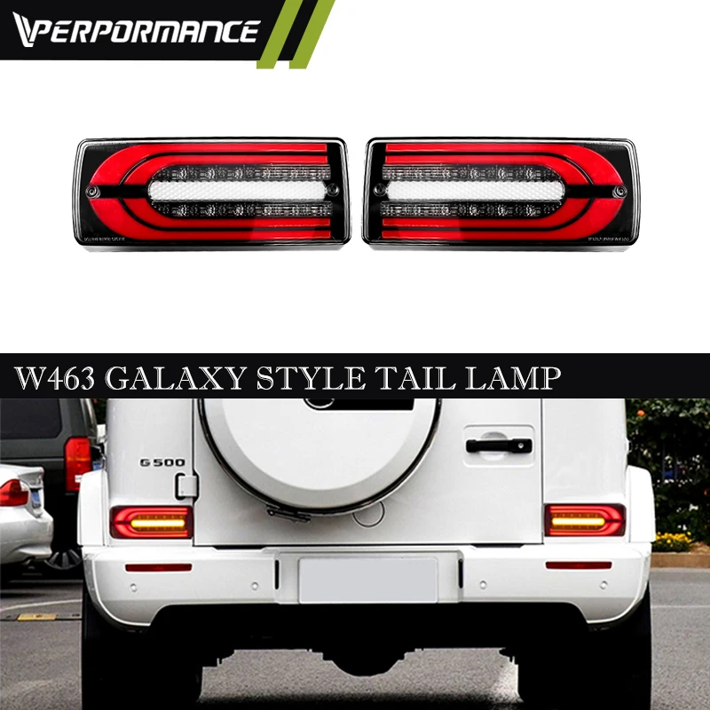 

G CLASS W463 G500 G550 G350 G63 Galaxy Style Taillight Red Tail lamp LED w463 smoke