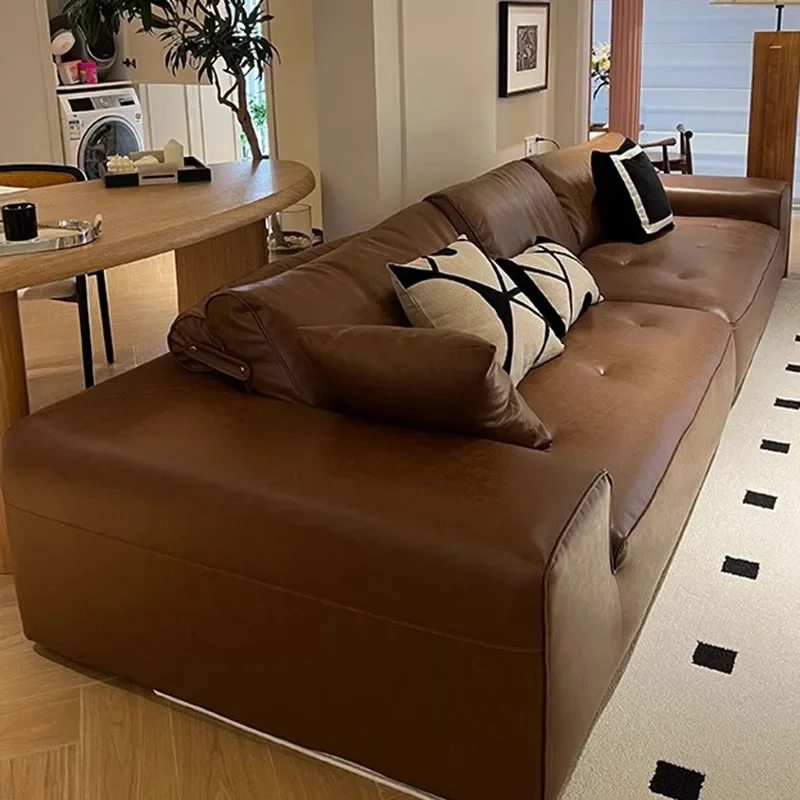 Sofás de lujo de estilo italiano Para sala de estar, sillón seccional, Funda Grande, sofá de recepción, Muebles de relajación Para Hogar, sofás de sala de estar
