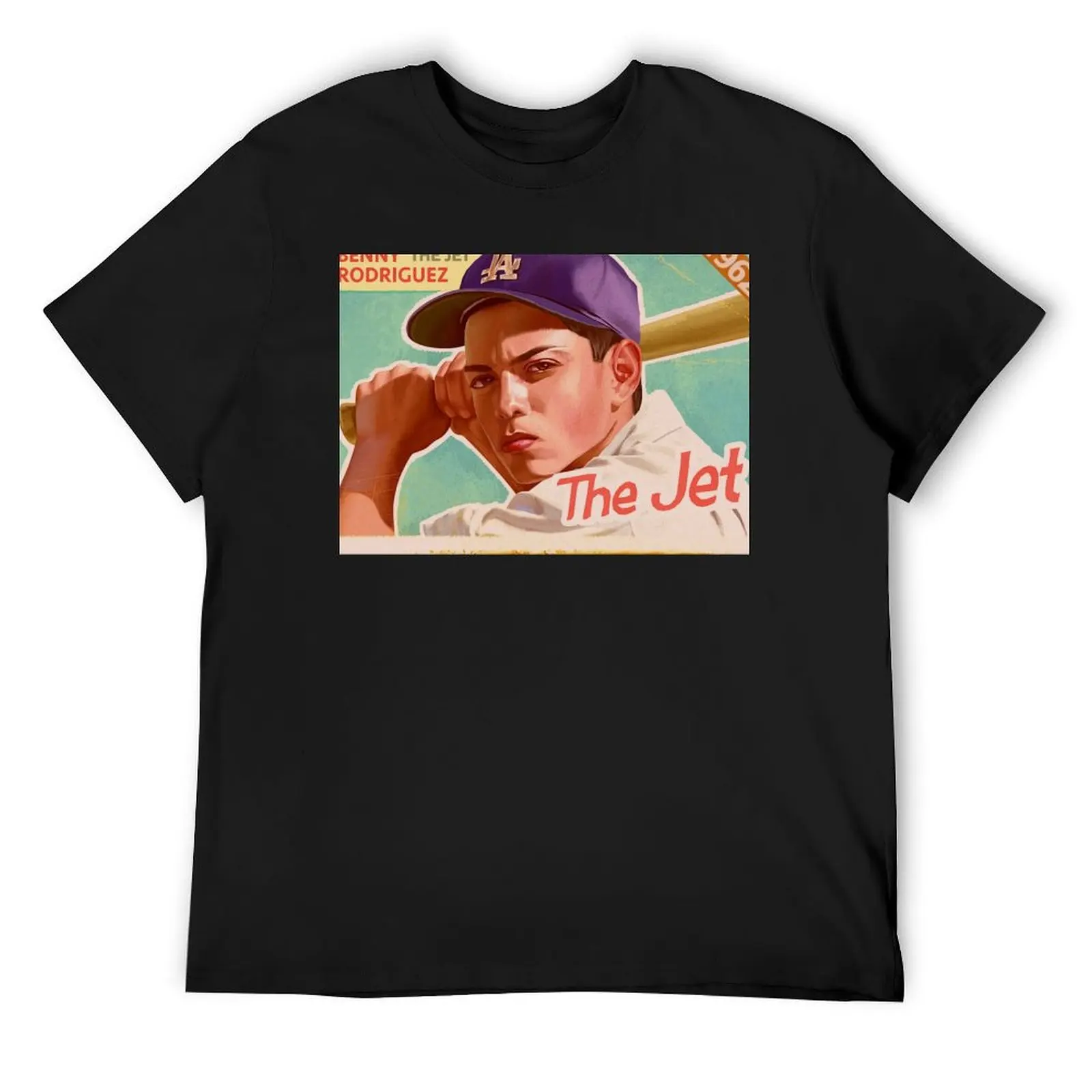 

Футболка Sandlot (Benny The Jet), одежда в стиле каваи, забавные футболки с мемми, мужские футболки с рисунком, забавные