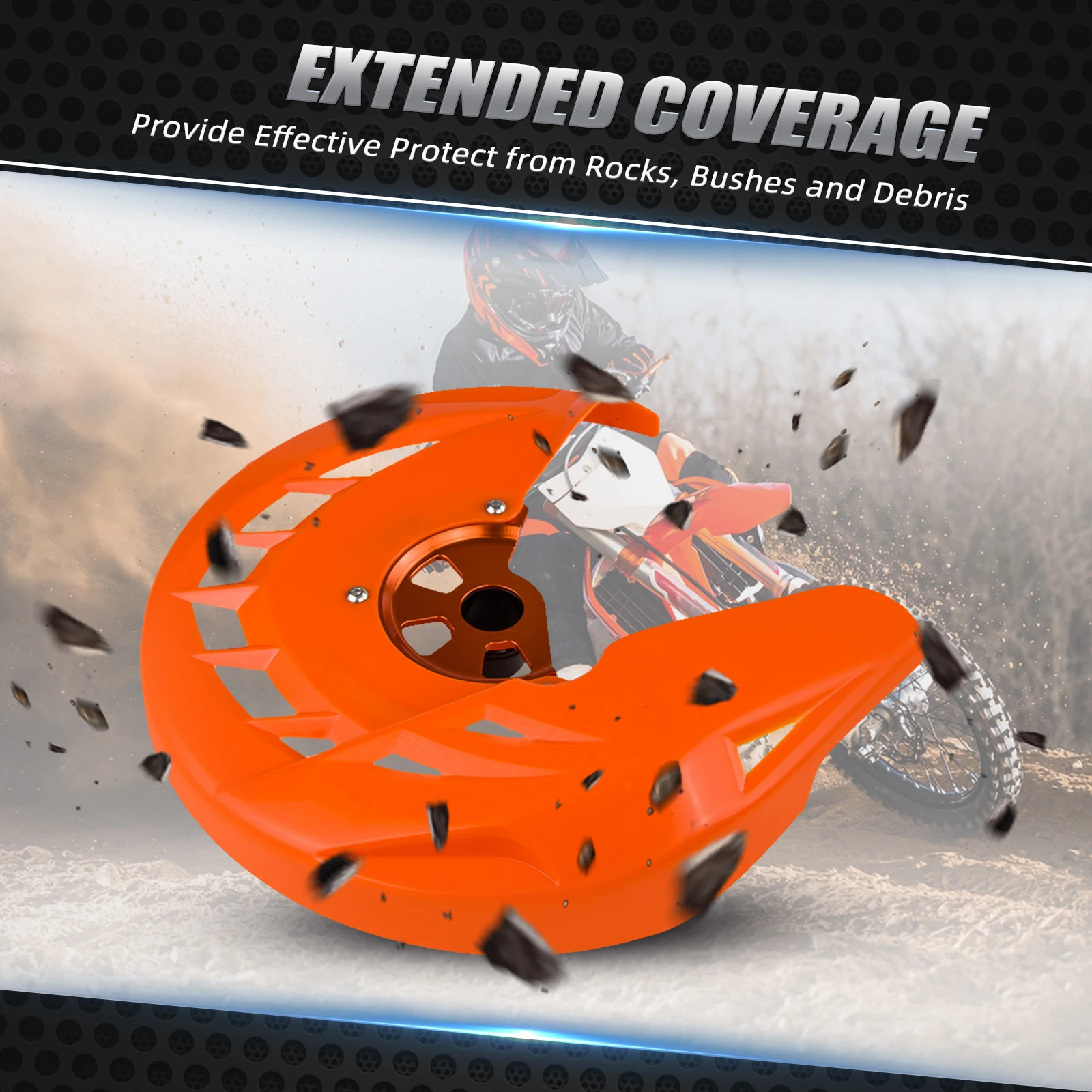 NICECNC Per KTM EXC 300 EXC 250 EXCF 350 2003-2015 SX 125 SXF 250 SXF 450 2003-2014 Protezione Disco Freno Anteriore Per Husqvarna TE 300