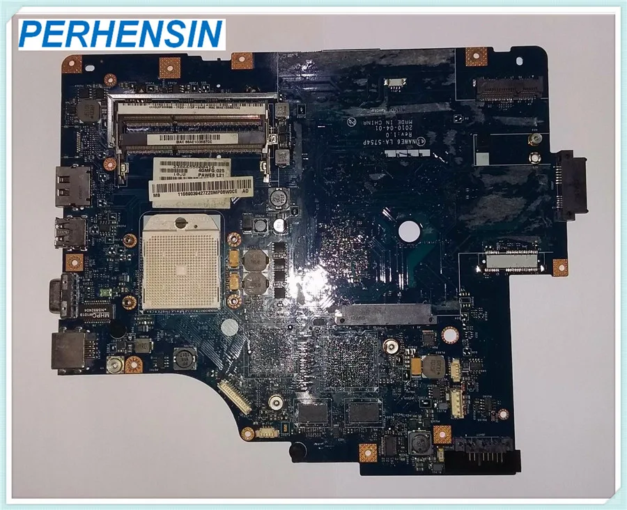 Untuk Lenovo IdeaPad Z565 Motherboard LA-5754P tanpa HDMI