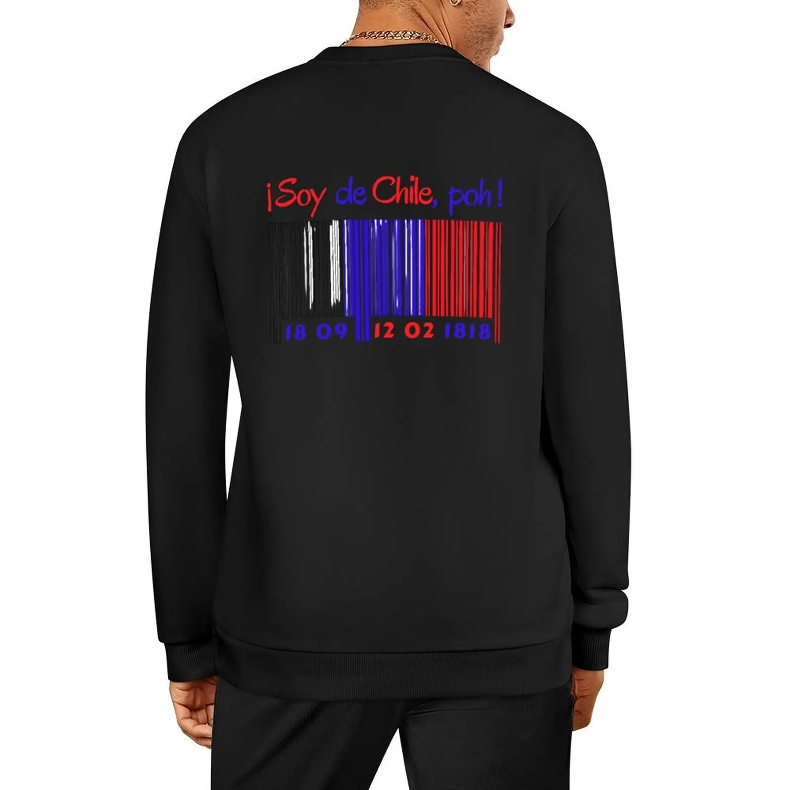 

Soy de Chile poh! Pullover men's clothes men's sweat-shirt men clothes blouse pullover