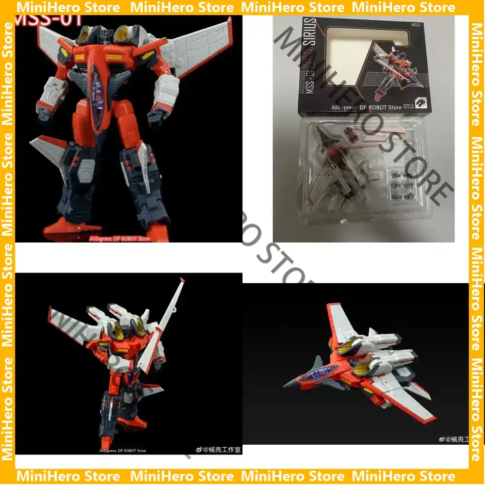 

In Stock Original ZX Studio MSS-01 Sirius Robot Action Figure 1/12 PVC Alloy Display