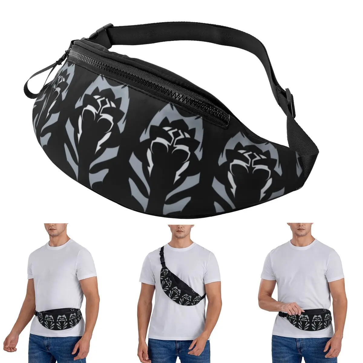 

Crossbody Waist Bag Ahsoka Storm Men Women Fanny Pack Travel Running Money Phone Pouch