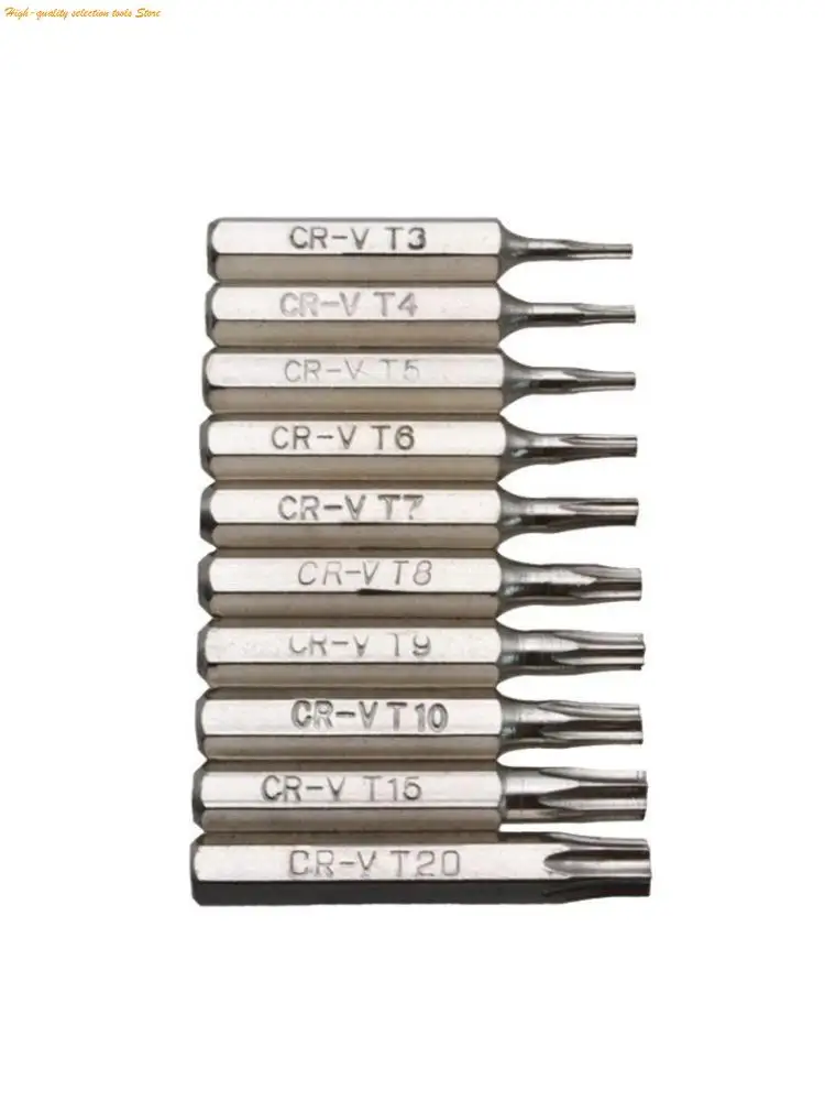 203F Blossoming Screwdriver 4mm Security Drill Bit Set for Electric Drill Extension Adapters 1/4inch Hexagonal Bit