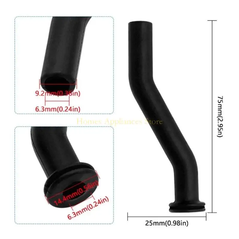 D0AB استبدال العشب جزازة فراغ خراطيم الملمس المطاط 596163 خرطوم لزر العشب