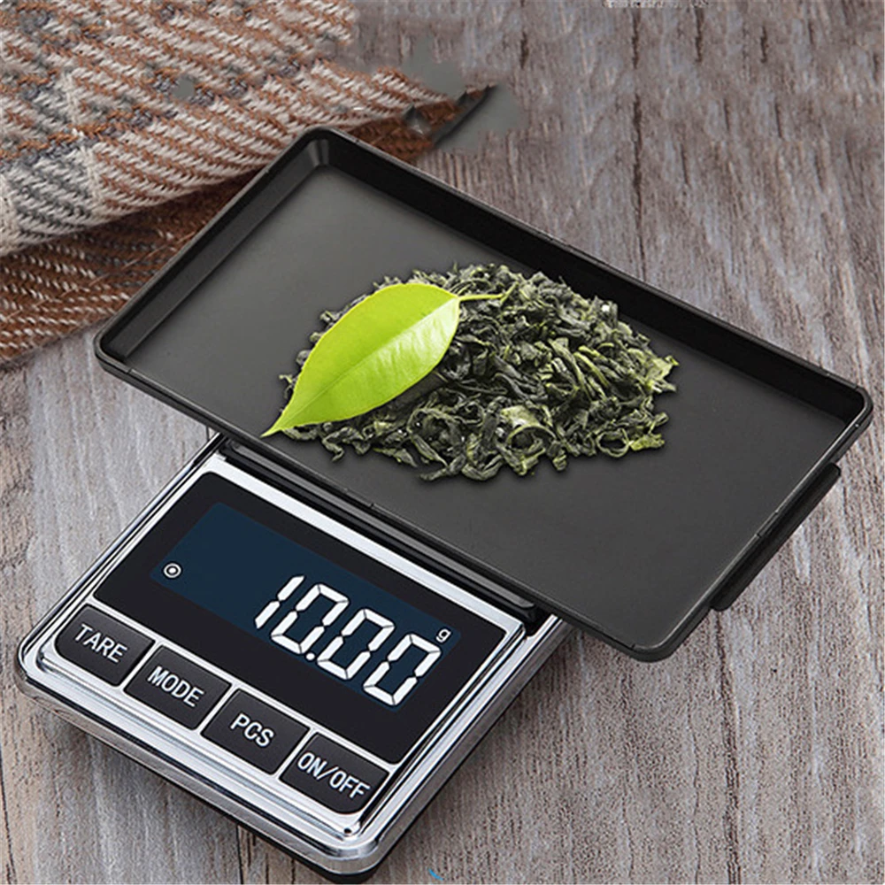 Mini Pocket Scale 0.01g Precision Digital Scale with LED Screen Portable Jewelry Scale Balance Gram Scale Kitchen Weighing Scale