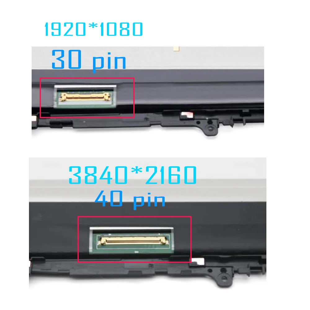 Imagem -06 - Lcd Assembléia Digitador da Tela de Toque para Lenovo Ideapad Flex 515iil05 5-15itl05 5-15alc05 81x3 82ht 82hv 5d10s39643 15.6