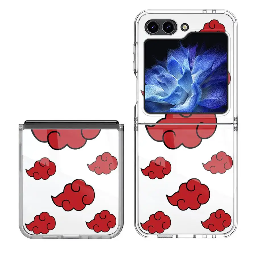 Harte Handyhülle für Samsung Galaxy ZFold7 ZFold3 ZFold6 ZFold4 ZFold5 Z Fold 7 6 5 4 3 Narutos-Akatsukis