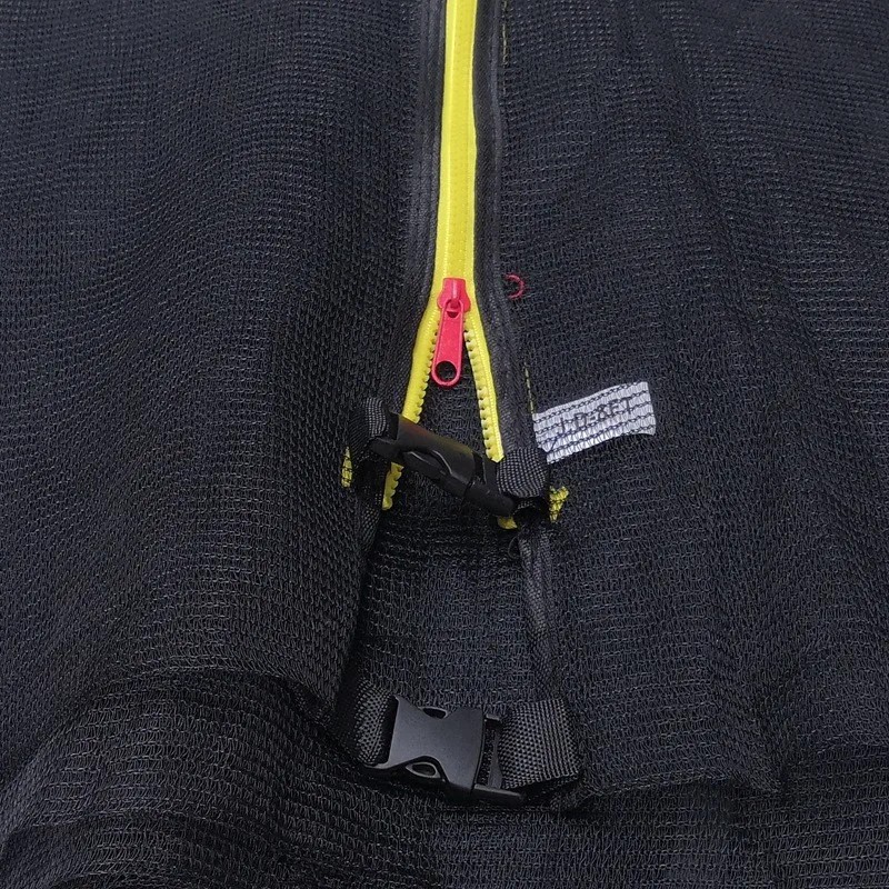 استبدال شبكة أمان الترامبولين، حاوية القفز الداخلية مع سحاب، لأجزاء الترامبولين المستديرة 10 12 14 قدم 6/8 أقطاب