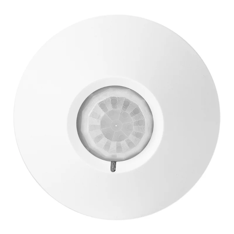 

Датчик движения 12В проводной, для установки внутри помещений, с обзором 360 градусов, пассивный инфракрасный, с функцией сигнализации