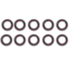 10Pcs Dental Bearing High Speed Handpiece Ceramic Bearings 3.175x6.35x2.38mm Size High-speed Handle Turbine Dental Accessorie