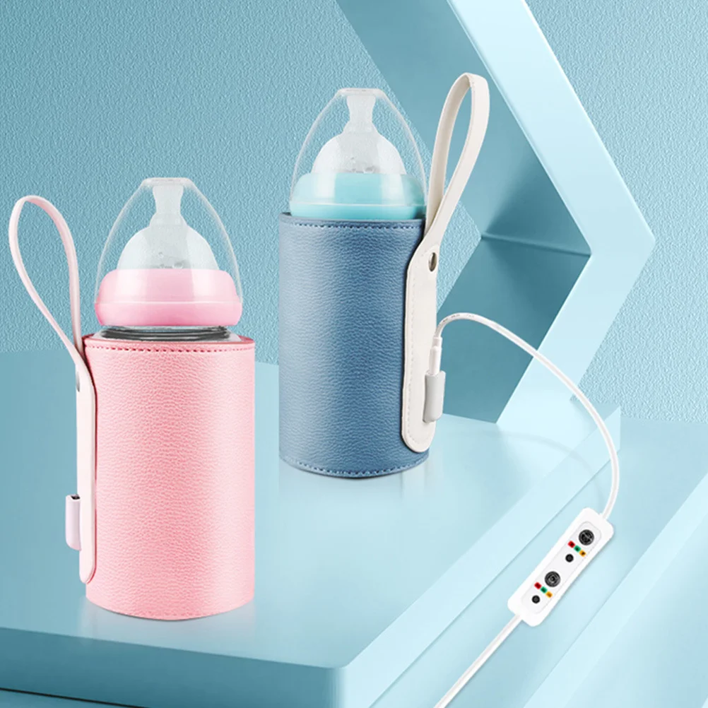 

Подогреватель детских бутылочек с молоком, портативный USB-универсальный силиконовый чехол для путешествий, уличный легкий подогреватель бутылочек для кормления