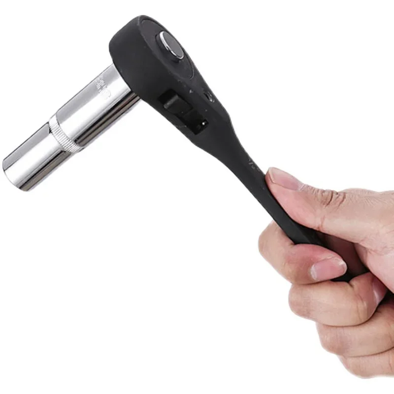 Mega Mechanical 타이어 브레이커 바 레버 러그 너트 소켓 렌치, 1/2 스퀘어 헤드 포인트 테일 래칫 퀵릴리즈 스패너 수리 도구 썸네일 5