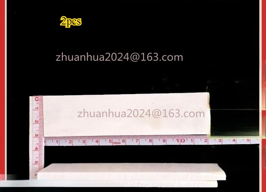 

2 шт., плоские пустые ломтики кости буйвола, материалы Hanle 120x30x4 мм