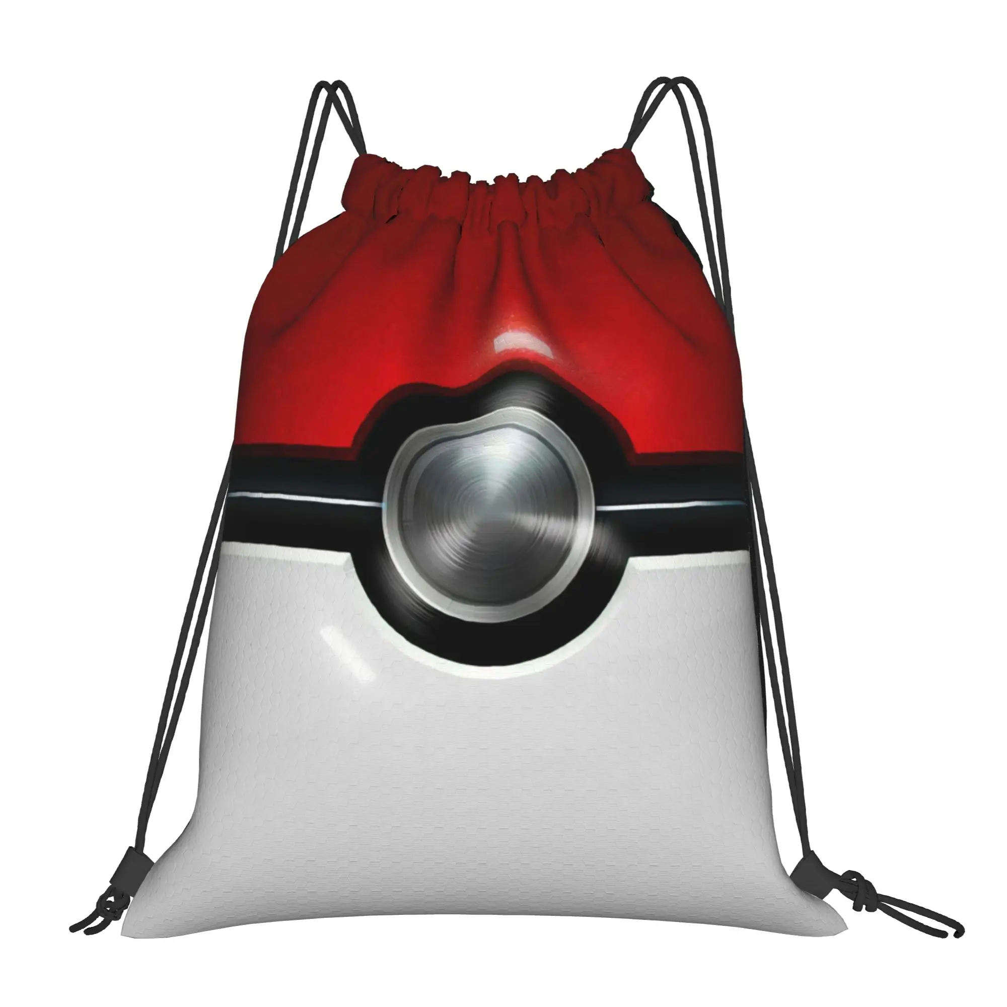 

Сумки на шнурке Poke Ball Pokemon для мужчин и женщин, рюкзак для хранения вещей для дайвинга, сумка для плавания, многофункциональный карманный органайзер