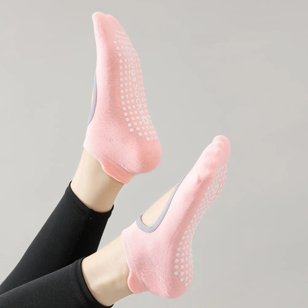 Calcetines antideslizantes silicona transpirables sin talón mujer - imagen 4