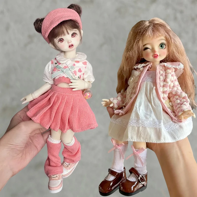 1/6 BJD Doll Clothes 30cm Princess Doll Fashion Palace Style Skirt Set Doll Accessories