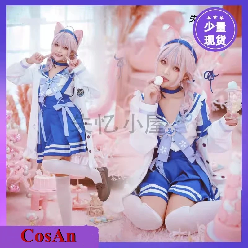 CosAn Game Honkai Impact 3 Aponia Costume Cosplay elegante Nun Uniform Dress Activity Party gioco di ruolo abbigliamento