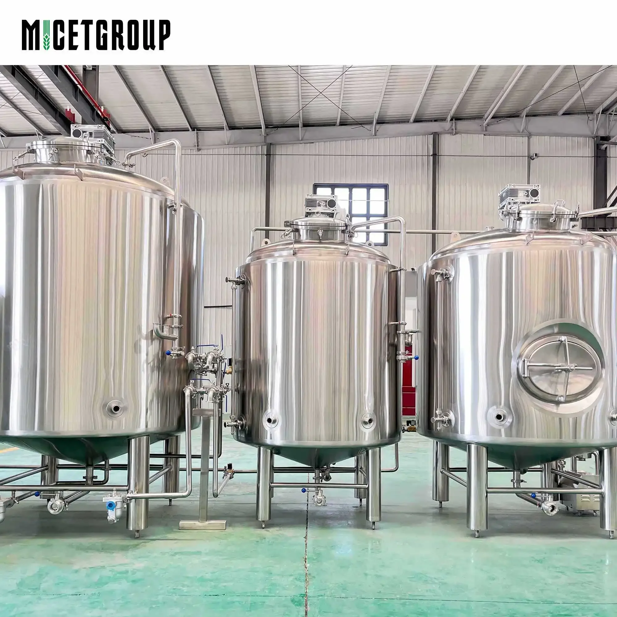 1000L Custom stainless steel 304/316 mixing tank storage tank insulated industrial SUS304 mixer for beer wine Kombucha liquor