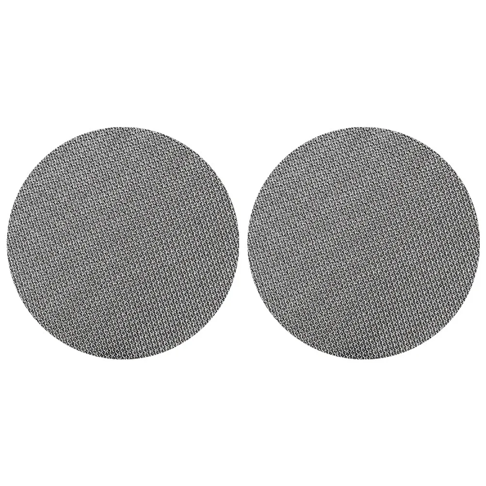2Pcs Espresso Coffee Filter Mesh Stainless Steel Reusable High Strength Puck Screen for Hand Brewing Extraction