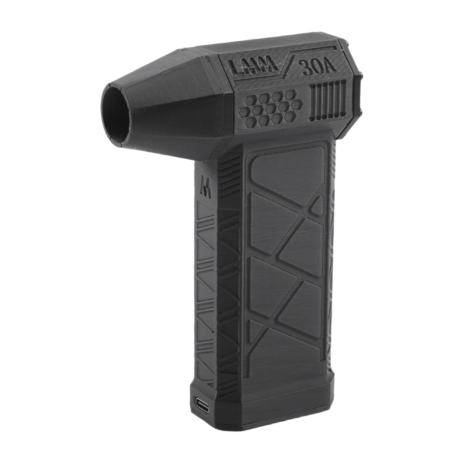 مروحة توربو مروحة عنيفة مع إضاءة LED 000 دورة في الدقيقة محمولة عالية السرعة ومراوح قوية قابلة للحمل 130 عملية #2