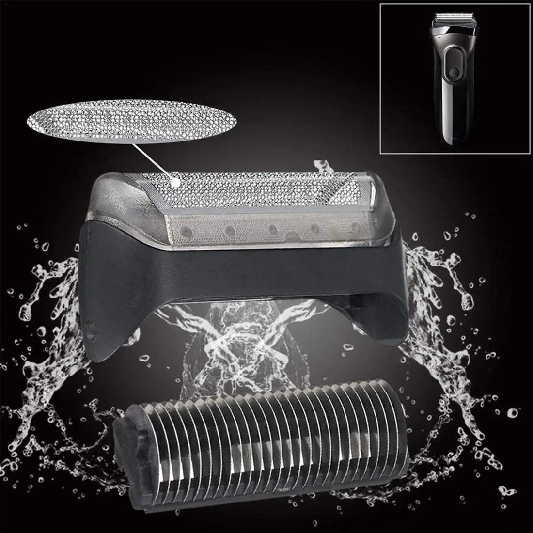 A14G-Foil и резак подходит для Braun Cruzer 10B 20B, замена CruZer серии 1000 1, 2, 3 4 Z20 Z30 Z40 Z50 Z60 2615 2675 2775