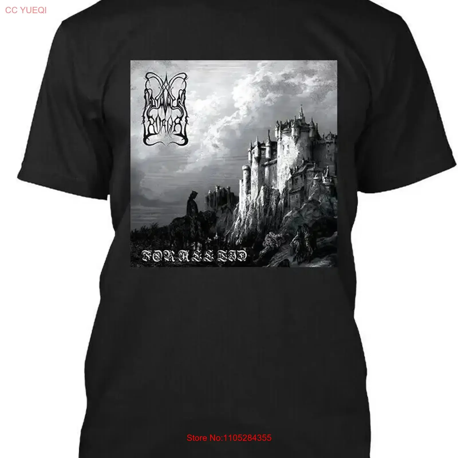 New Dimmu Borgir For all tid Norwegian Symphonic Black T Shirt S 5XL vintage Washed Soft Stretched Versatile Comfortable
