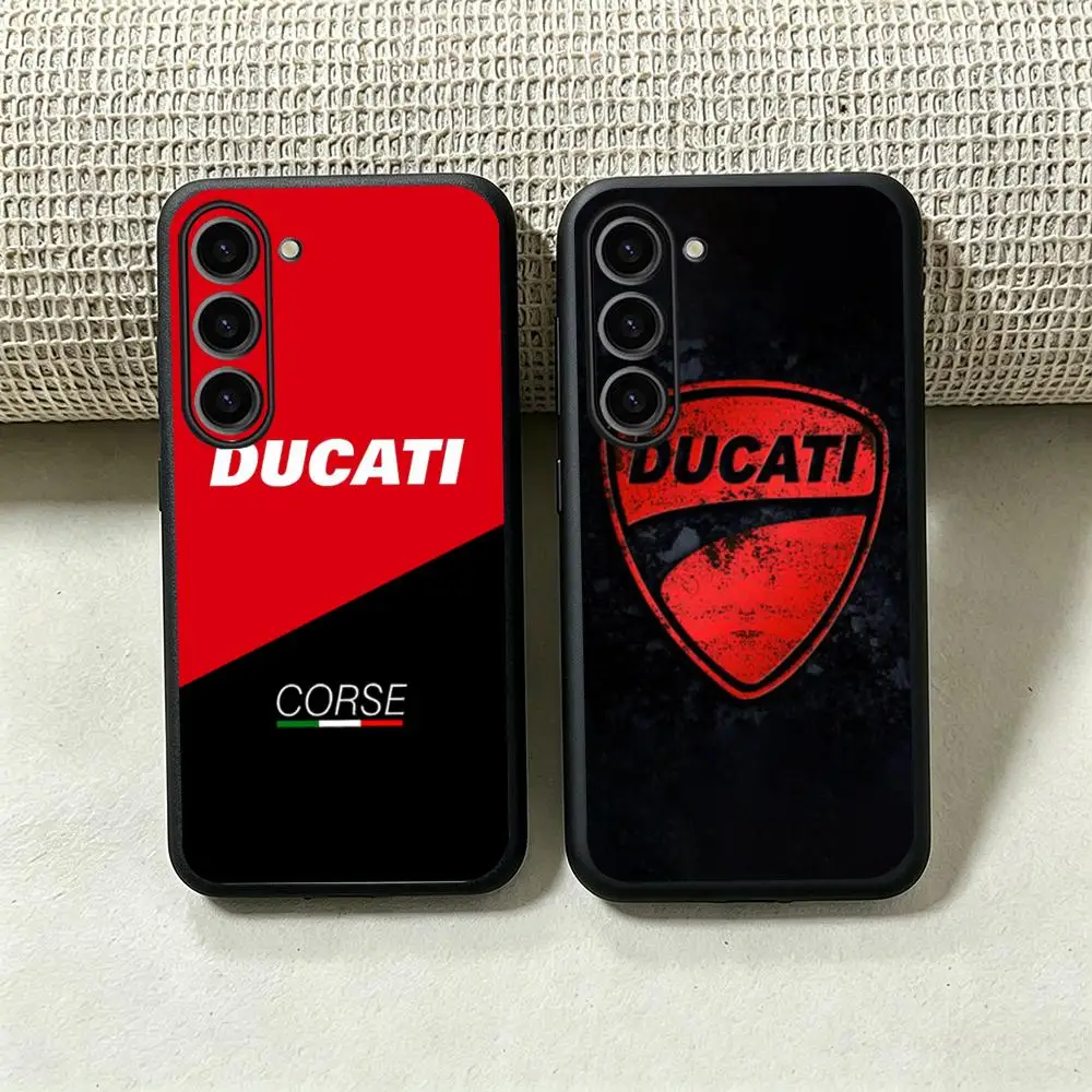Cool D-Ducaties-I fashion design Phone Case For Samsung Galaxy S26 S25 S24 S23 S22 S21 Plus Ultra Fold A Soft Black