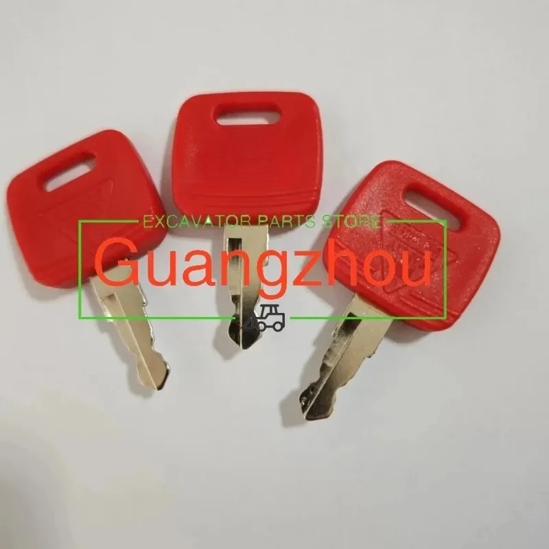 5/10/20pcs Keys for Tractor 6010 6110 6210 6310 6410 6510 RE183935 RE43492 RE71557 RE81404 Key Excavator Engine Parts