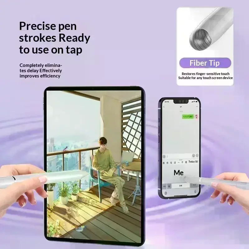 Universal Stylus Pen 3 In 1 Magnetic Adsorption High Precision Touch Screen Pencil For Phone Tablet Drawing Writing Game