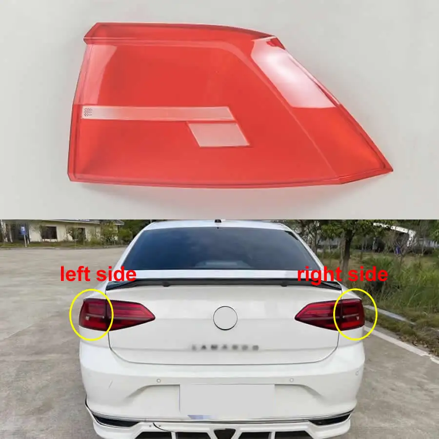 

For Volkswagen VW Lamando 2019 Replacement Outer Tail Lamp Cover Taillight Shell Rear Brake Lights Mask Plexiglass