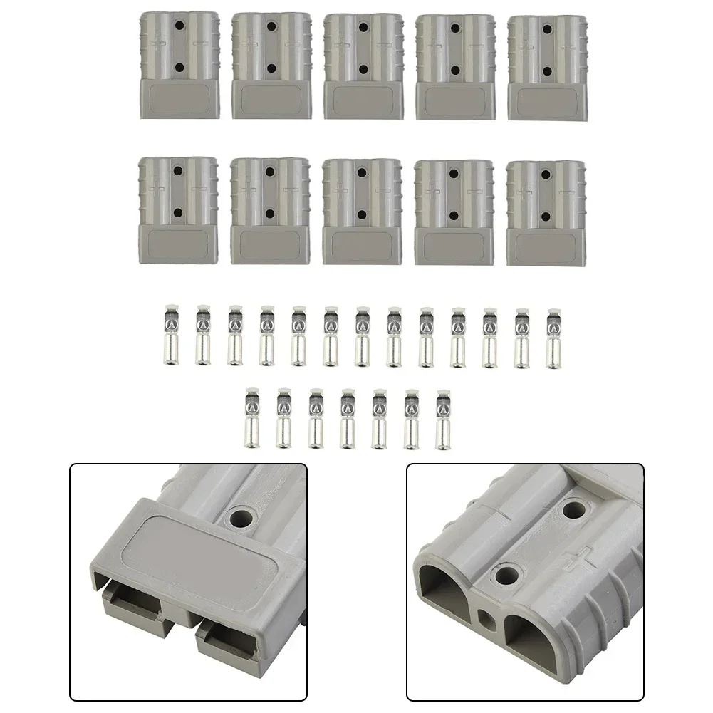 Power Tool Hot Sale 600V Straight Plug Connector 10pcs Style Plug Connectors 50 AMP 6AWG 12-24V DC Tool Parts