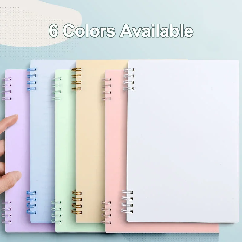 A5/B5 Morandi спиральный блокнот, блокнот, ежедневник, еженедельный ежедневник, ежедневник, офисные и школьные принадлежности