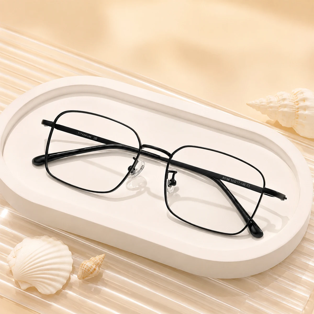 نظارة معدنية مربعة الشكل مضادة - مراجعة Men'S Fashion Non Prescription Glasses وسعره