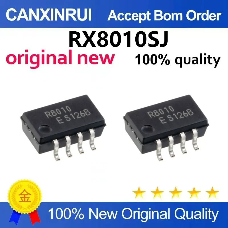 （5pcs-100pcs）Brand new imported RX8010SJ R8010 SMT SOP-8 low-power real-time clock chip