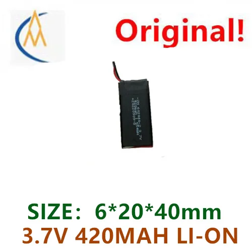 buy more will cheap 602040 polymer lithium battery 3.7V 420mAh high-capacity hand warmer smart lock 1.25 lithium battery